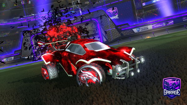 A Rocket League car design from Samcolli