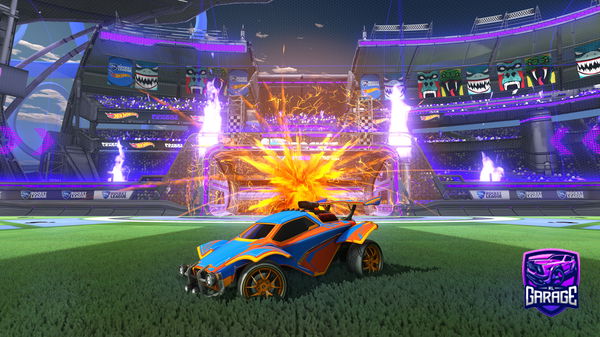 A Rocket League car design from RG09MP