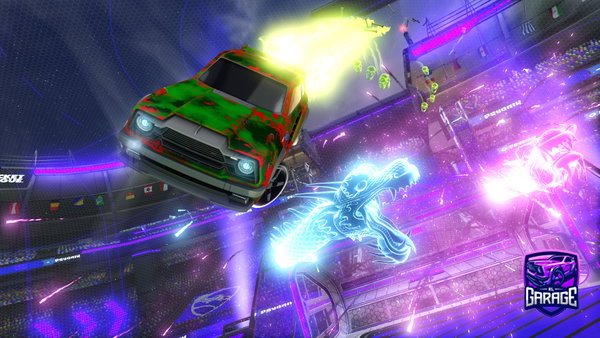 A Rocket League car design from zblj443