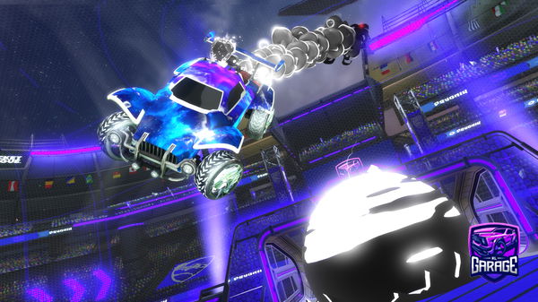 A Rocket League car design from Sweetgalaxy8089