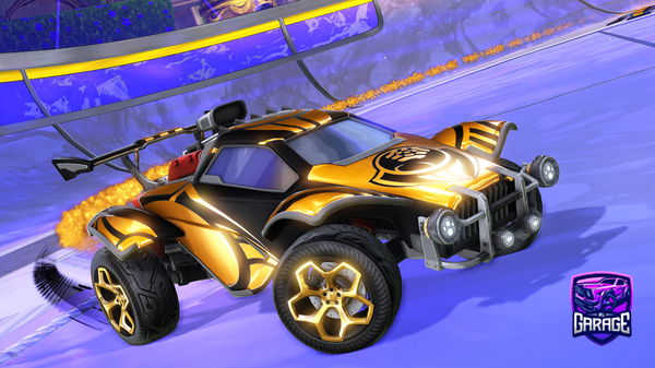 A Rocket League car design from satt-up