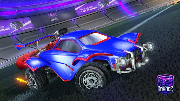 A Rocket League car design from maddox464