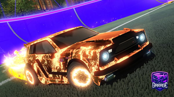 A Rocket League car design from MrCucas