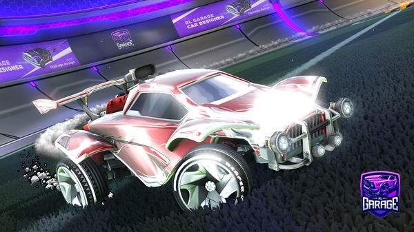 A Rocket League car design from KuraiiTV