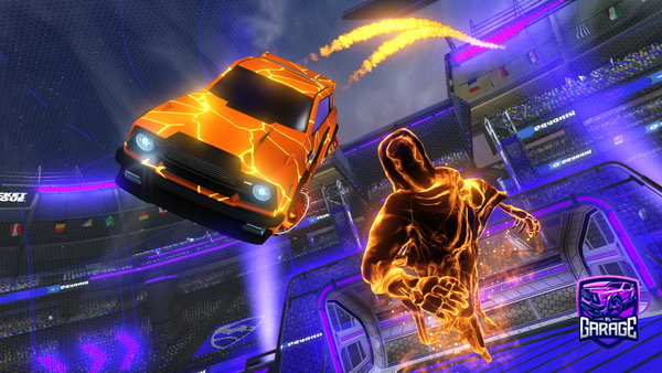 A Rocket League car design from ItzEvan26