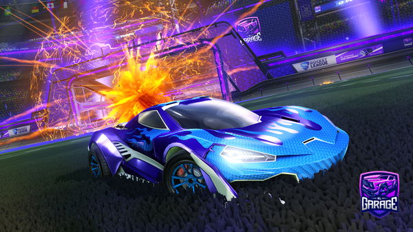 A Rocket League car design from 5-105