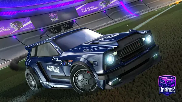 A Rocket League car design from REEZYNova