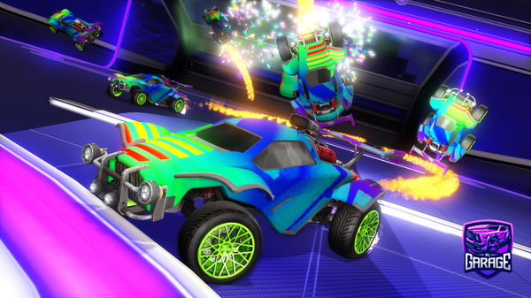 A Rocket League car design from Freezee4ever