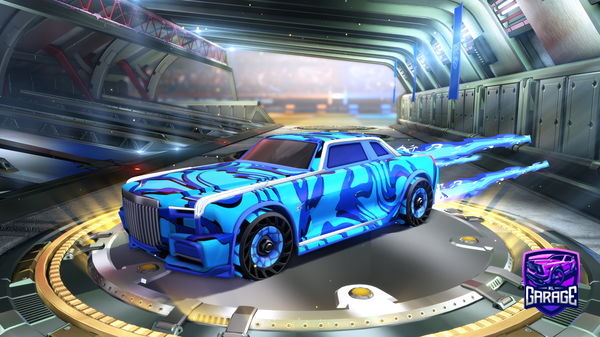 A Rocket League car design from irosario78