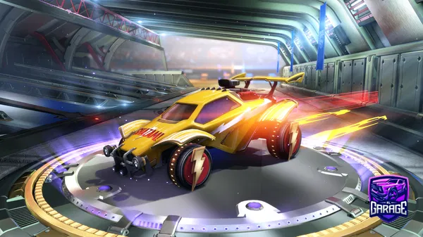 A Rocket League car design from Binaryman4231