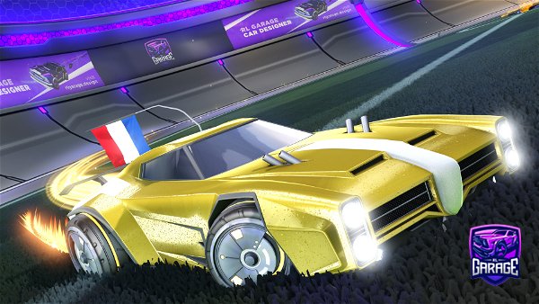 A Rocket League car design from monkey_gaming13