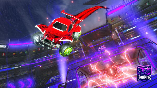 A Rocket League car design from Sweetgalaxy8089