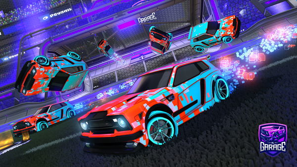 A Rocket League car design from Llama15