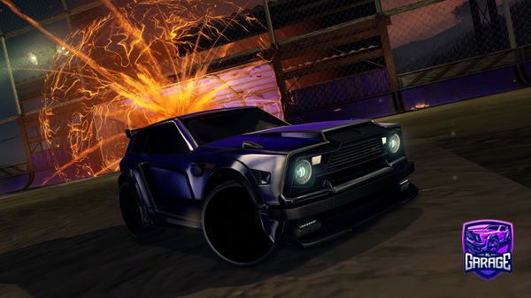 A Rocket League car design from PulseXXX