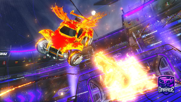 A Rocket League car design from JustVoiter