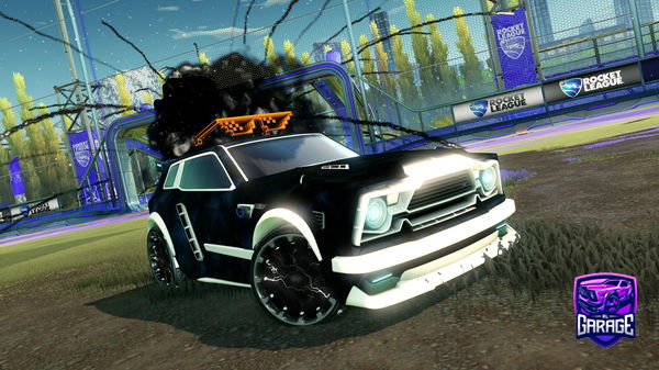 A Rocket League car design from Joaoanjos