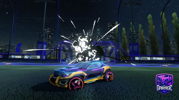 A Rocket League car design from Bradmoser4