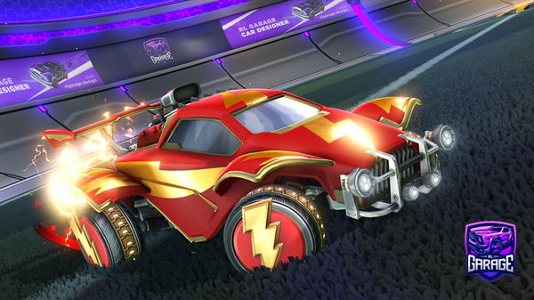 A Rocket League car design from void_OnSwitch