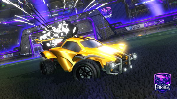 A Rocket League car design from GalaxyXD21