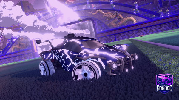 A Rocket League car design from Jaccque