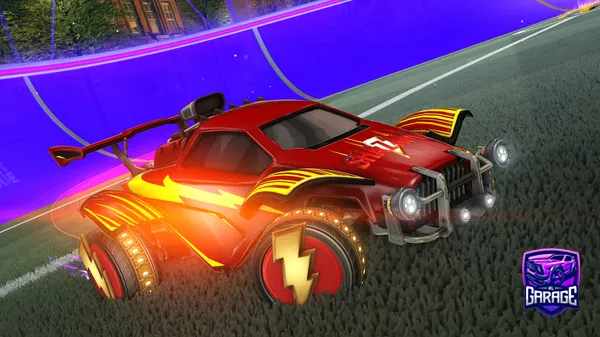 A Rocket League car design from Jaceisme