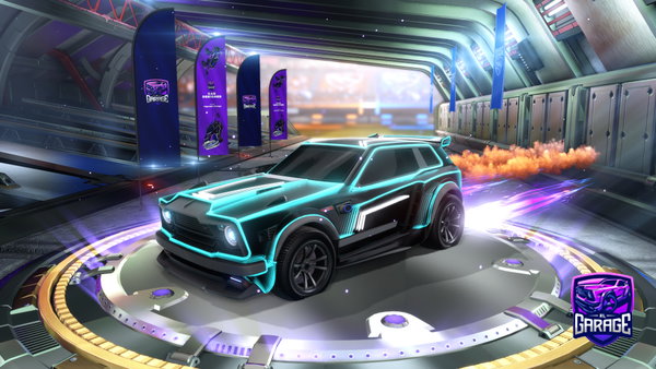 A Rocket League car design from HyperFire22