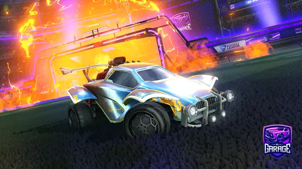 A Rocket League car design from Mechx4