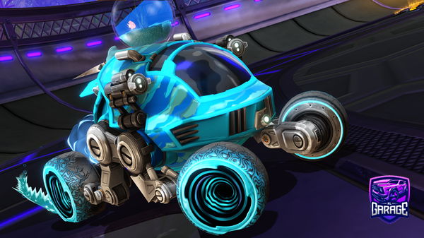 A Rocket League car design from MrRogers143