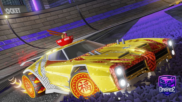 A Rocket League car design from abspielen