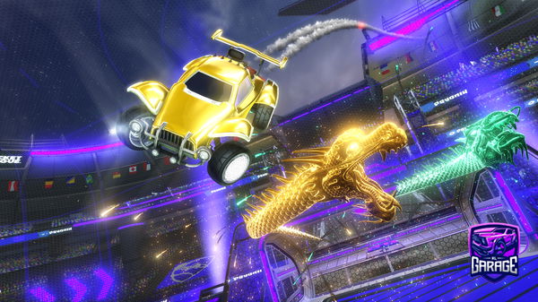 A Rocket League car design from picklo123