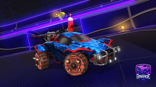 A Rocket League car design from G2186