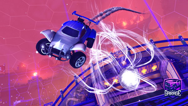 A Rocket League car design from Wolskinator