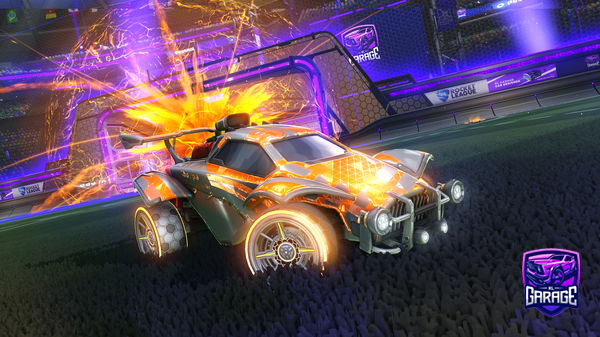 A Rocket League car design from Racestars9001