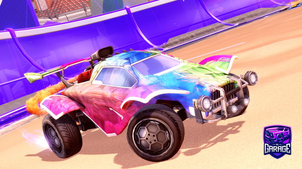 A Rocket League car design from Caroon-The-Trader