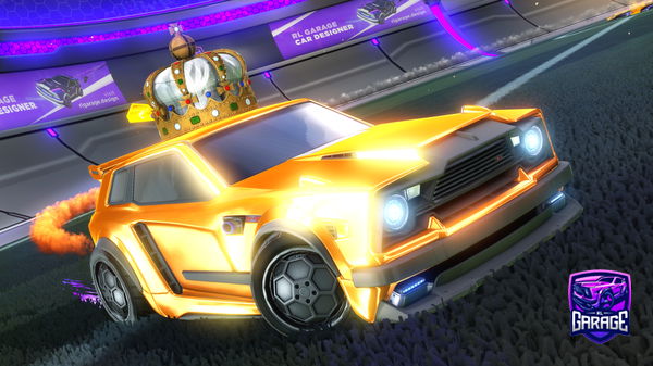 A Rocket League car design from DRCRyzenboyz