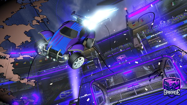 A Rocket League car design from sadmanneed123
