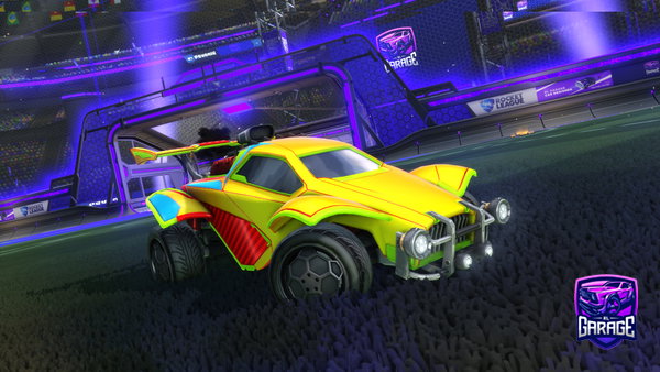 A Rocket League car design from henzlad