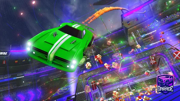 A Rocket League car design from Wesok