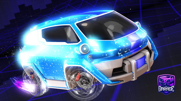 A Rocket League car design from MatthewR4V3