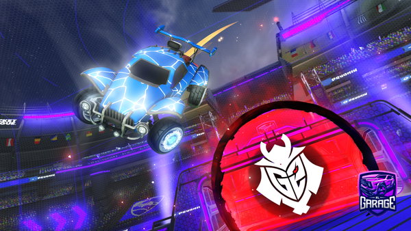 A Rocket League car design from Art72672