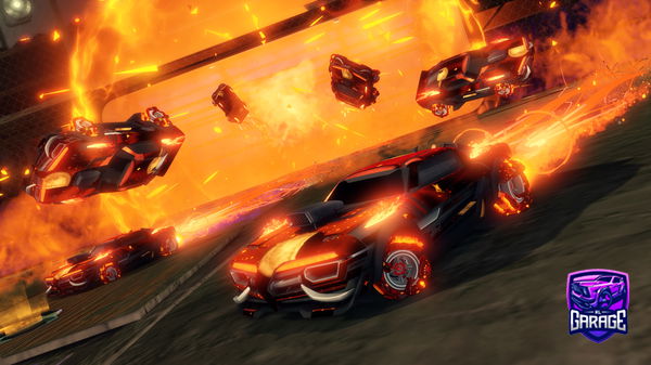 A Rocket League car design from Feral_Crab