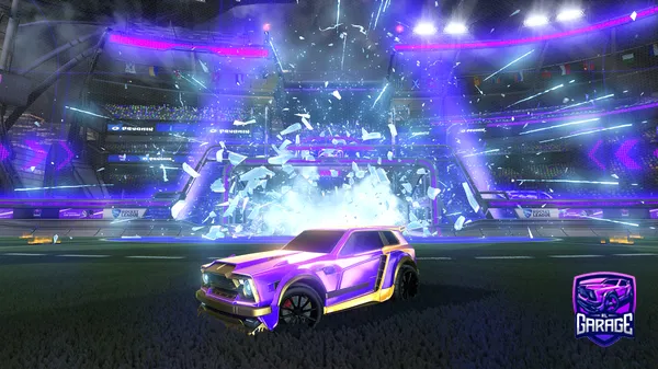 A Rocket League car design from daletioo