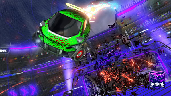 A Rocket League car design from L8kersKb8