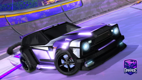 A Rocket League car design from TheToxicFranco