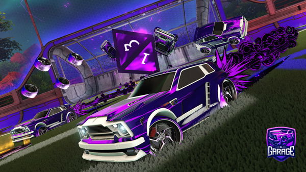 A Rocket League car design from BarrX2