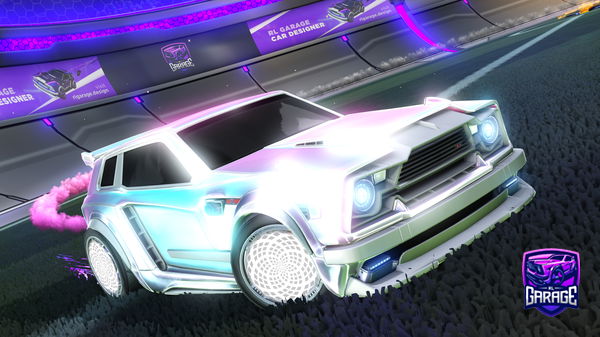 A Rocket League car design from Vocchauve