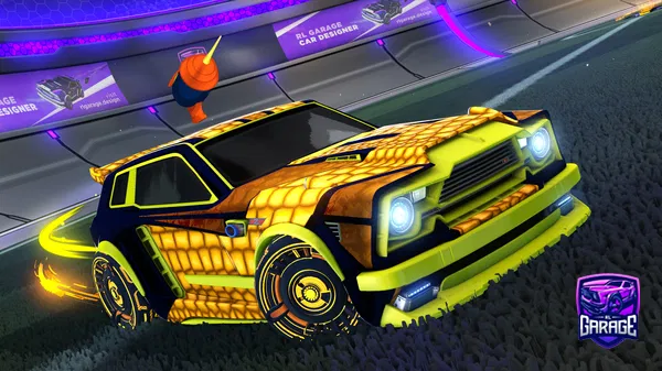 A Rocket League car design from TensiveZexal