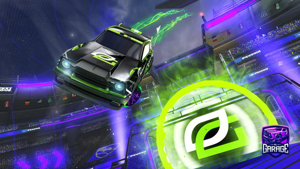 A Rocket League car design from ClarkKent