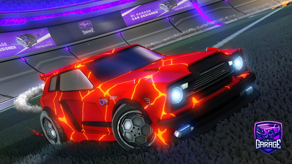 A Rocket League car design from YaNko_3412