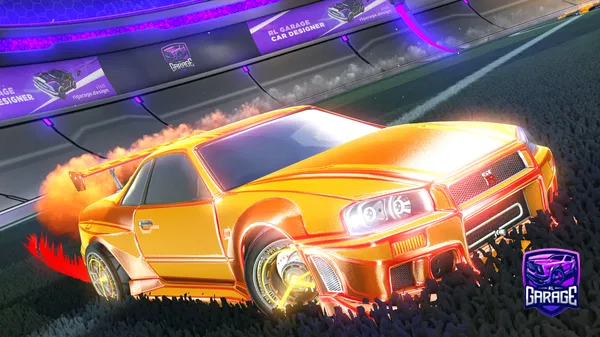 A Rocket League car design from bendyrhino